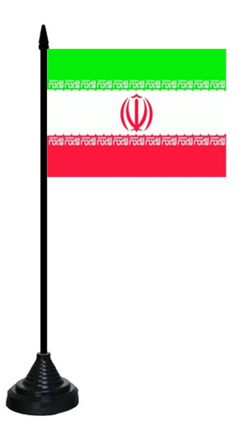 Iran Tischflagge 10x15 cm