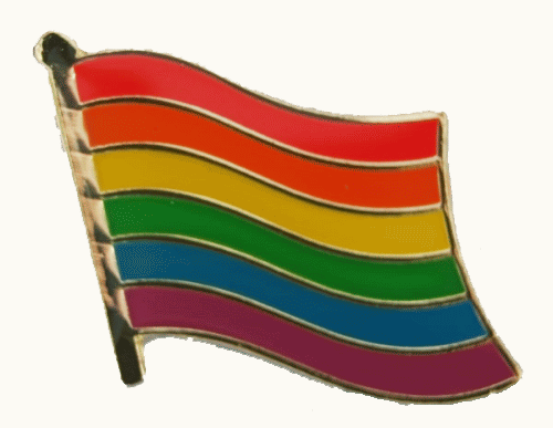 Regenbogen Pin