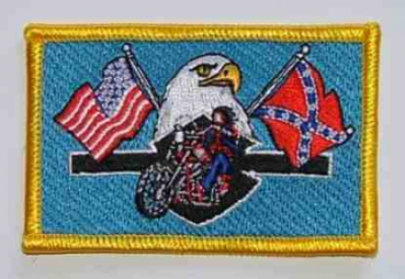 American Biker Aufnäher / Patch 8 x 5 cm