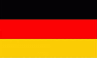 Deutschland Flagge 150x250 cm