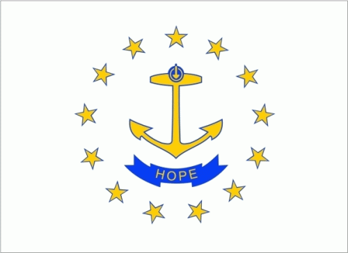 Rhode Island Flagge 90x150 cm