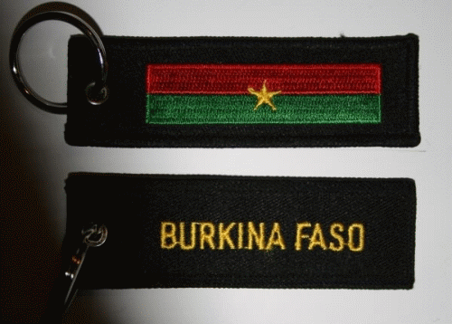 Burkina Faso Schlüsselanhänger