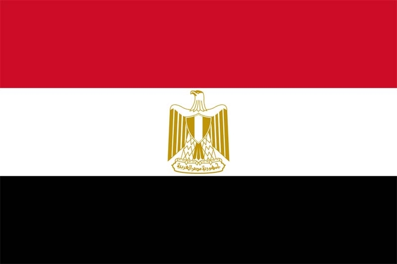 Ägypten Flagge 150x250 cm