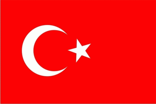 Türkei Bootsflagge 30x45 cm