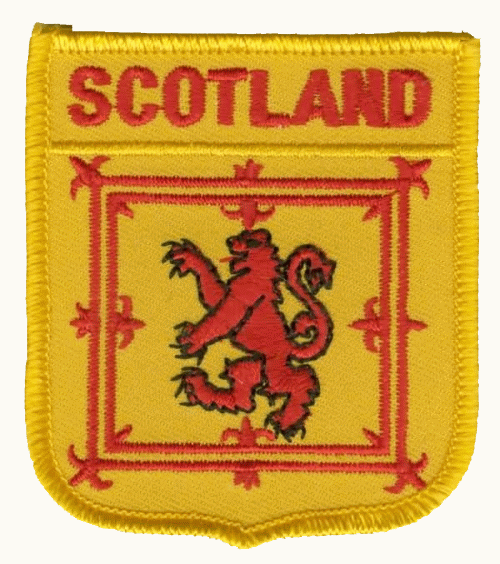 Schottland Royal Wappenaufnäher / Patch
