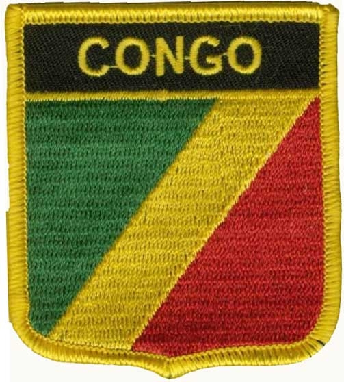 Kongo Wappenaufnäher / Patch