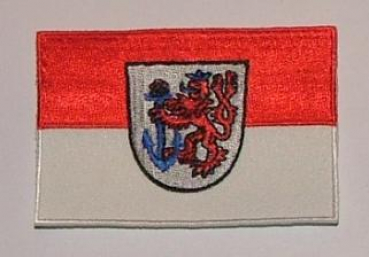 Düsseldorf Aufnäher / Patch 8 x 5 cm (F)