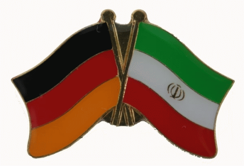 Deutschland / Iran Freundschaftspin