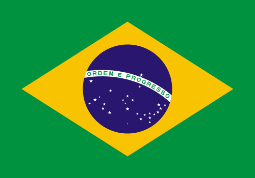 Brasilien Flagge 90x150 cm Sturmflaggen