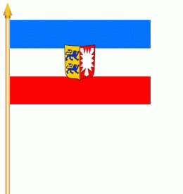 Schleswig-Holstein Stockflagge 30x45 cm