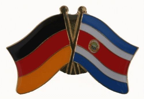 Deutschland / Costa Rica Freundschaftspin
