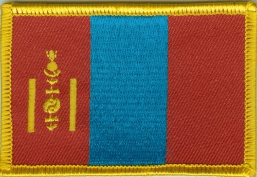 Mongolei Aufnäher / Patch