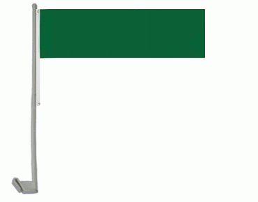 Schützenfest grün-weiß Autoflagge 30x45 cm