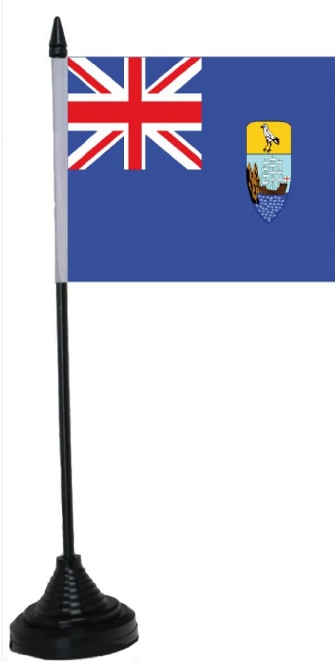 St. Helena Tischflagge 10x15 cm
