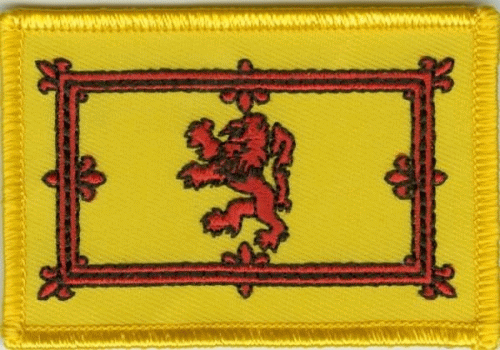 Schottland Royal kleine Aufnäher / Patch 4x6 cm