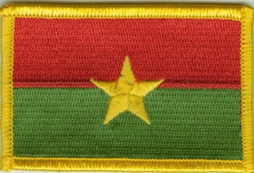 Burkina Faso Aufnäher / Patch