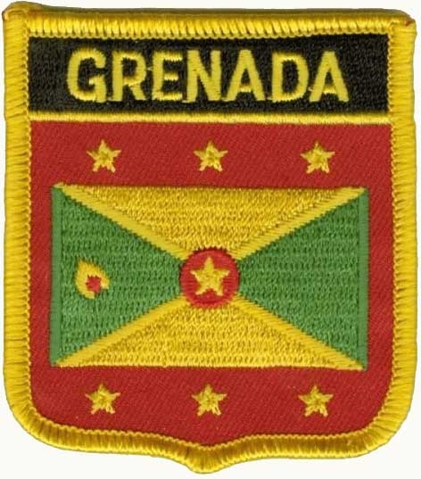 Grenada Wappenaufnäher / Patch