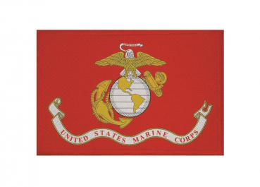 US Marine Corps Aufnäher / Patch 8 x 5 cm