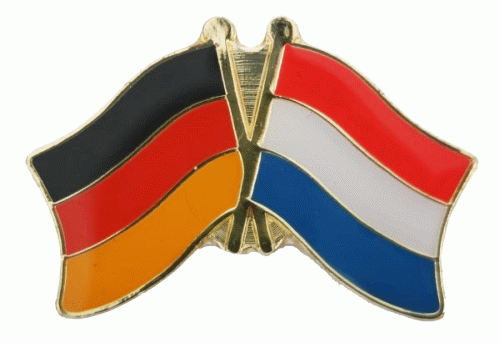 Deutschland / Niederlande Freundschaftspin 25 x 13 mm