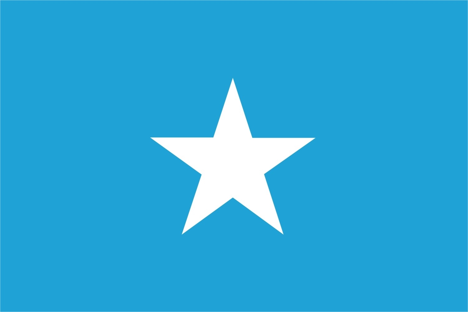 Somalia Aufkleber 8 x 5 cm