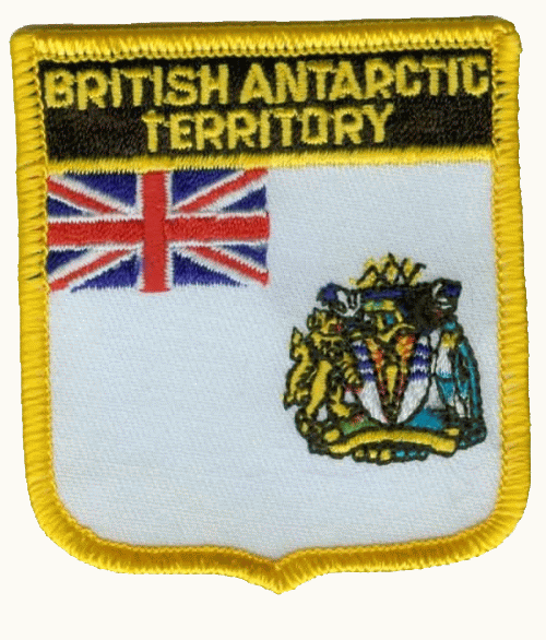 British Antarktis Wappenaufnäher / Patch