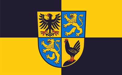 Ilm Kreis Flagge 90x150 cm (DE)