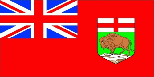 Manitoba (Provinz) Flagge 90x150 cm