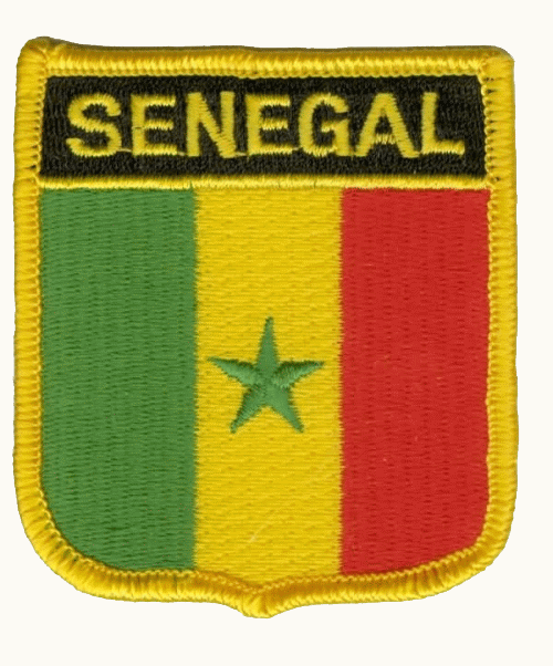 Senegal Wappenaufnäher / Patch