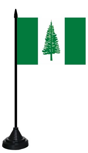 Territorium Norfolkinseln Tischflagge 10x15 cm