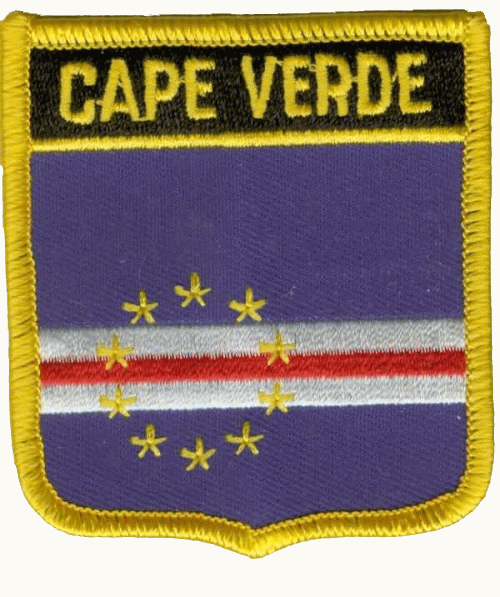 Kap Verde Wappenaufnäher / Patch