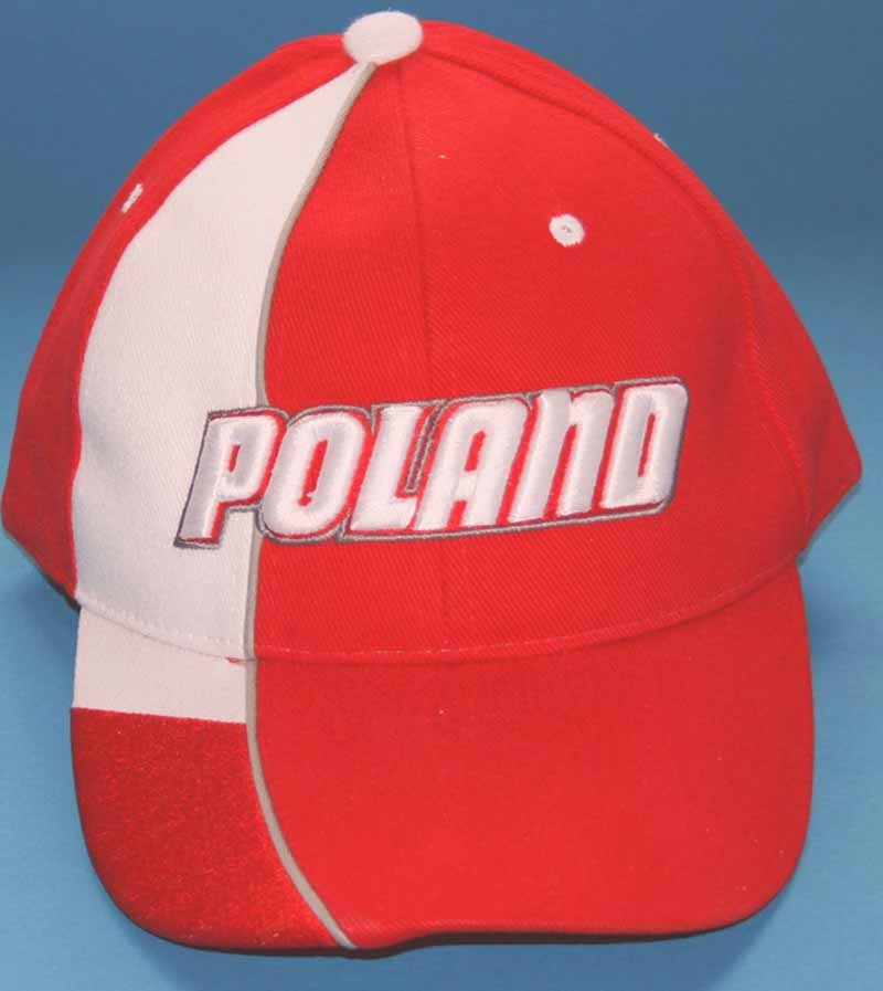 Polen Baseballcap Schrift Poland Sonderangebot