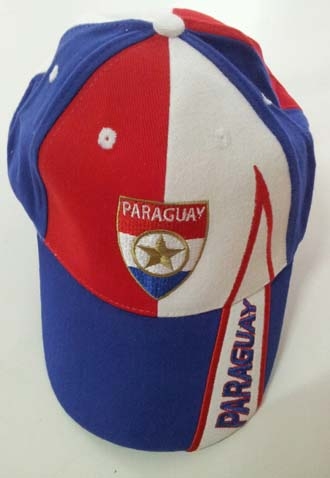 Paraguay Baseballcap blauer Schirm
