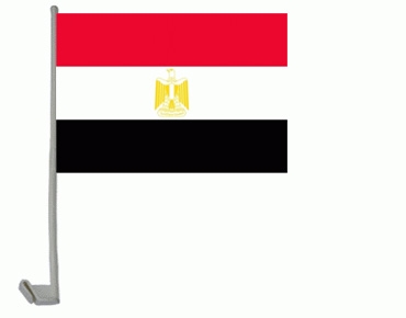 Ägypten Autoflagge 30x45 cm