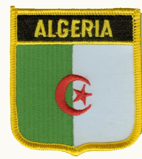 Algerien Wappenaufnäher / Patch