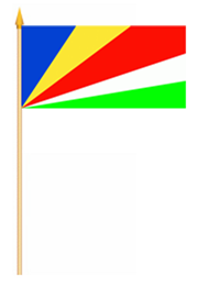 Seychellen Stockflagge 30x45 cm