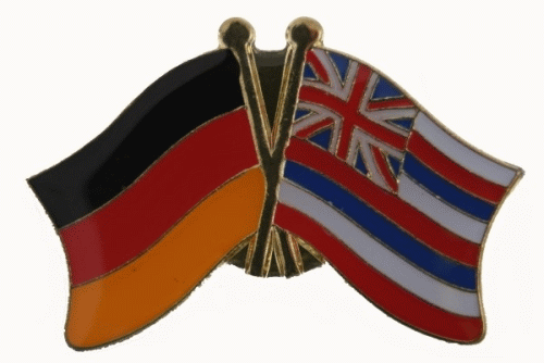 Deutschland / Hawaii Freundschaftspin