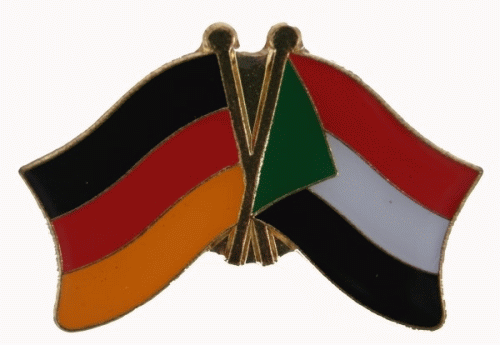 Deutschland / Sudan Freundschaftspin