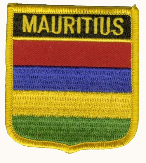 Mauritius Wappenaufnäher / Patch