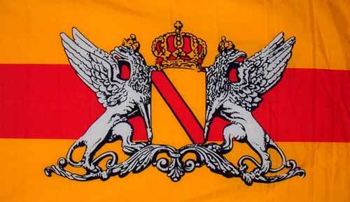 Großherzogtum Baden (orange) Flagge 90x150 cm