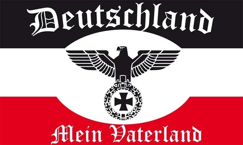 DR- Deutschland mein Vaterland Flagge 150x250 cm