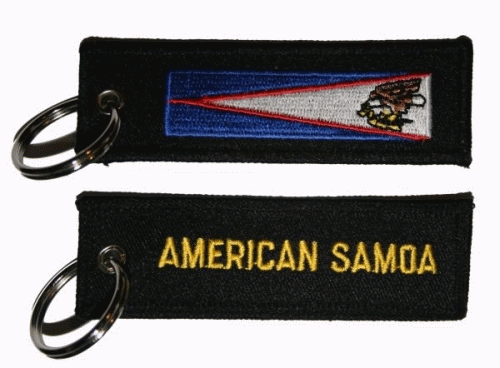 USA Amerikanisch Samoa Schlüsselanhänger