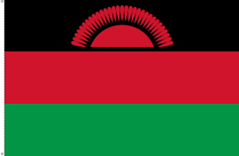 Malawi bis 2010 Flagge 90x150 cm