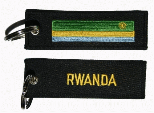Ruanda Schlüsselanhänger