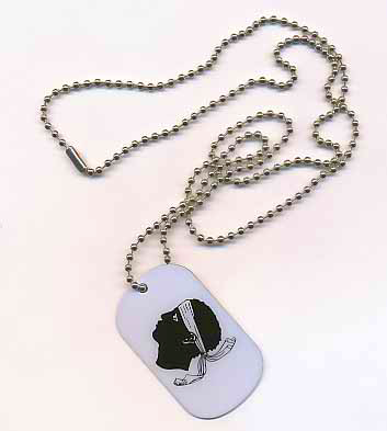 Korsika Dog Tag 30x50 mm (Erkennungsmarke)