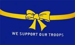 We support our Troops Flagge 90x150 cm Abverkauf