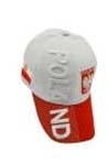 Polen weiß roter Schirm Baseballcap