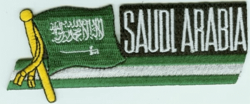 Saudi-Arabien Sidekickaufnäher