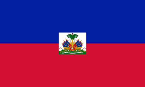 Haiti Aufkleber 8 x 5 cm