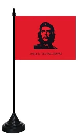 Che Guevara Tischflagge 10x15 cm