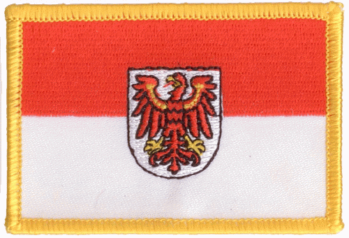 Brandenburg Landesdienst kleine Aufnäher / Patch 4x6 cm